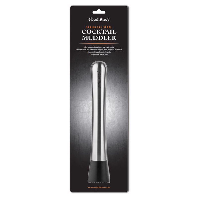 MUDDLER BLK/SIL 8.1''