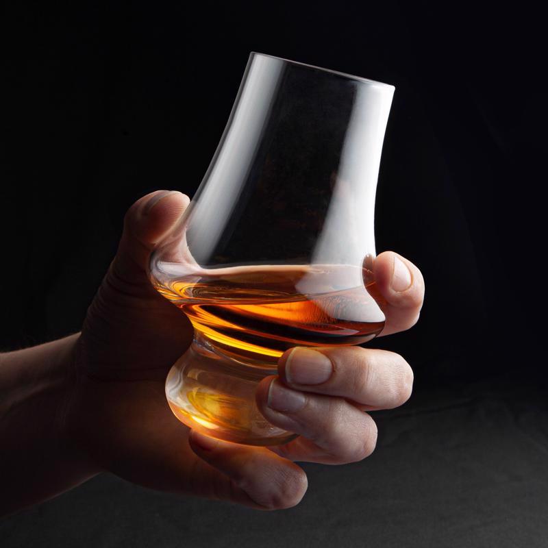 Final Touch 6.5 oz Clear Crystal Whiskey Glass