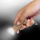 LEGO Classic Plastic Brown Gingerbread Man Keychain w/LED Light