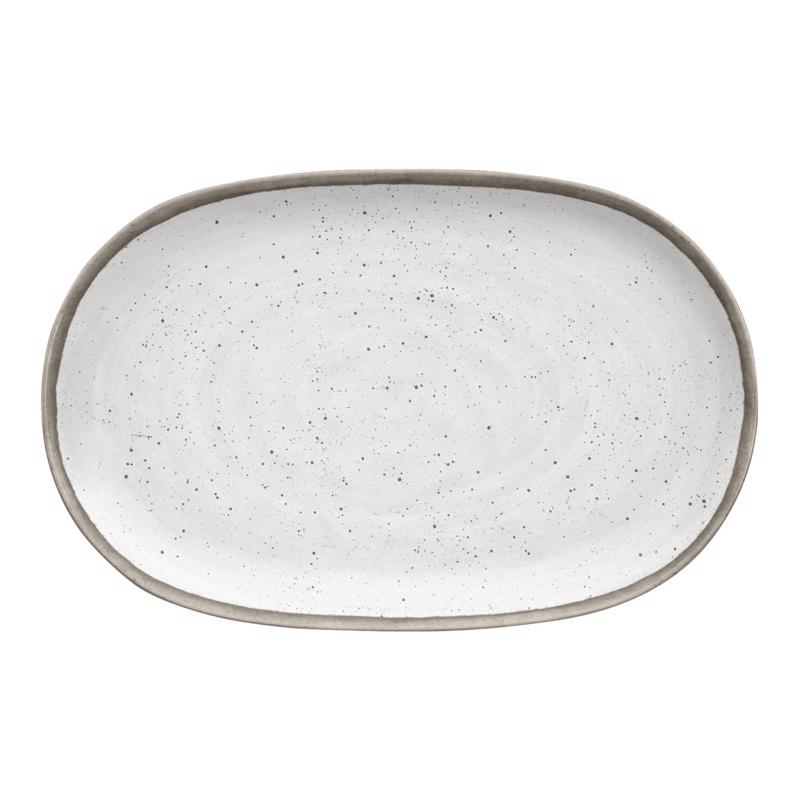 PLATTER OVAL KILN MELMNE