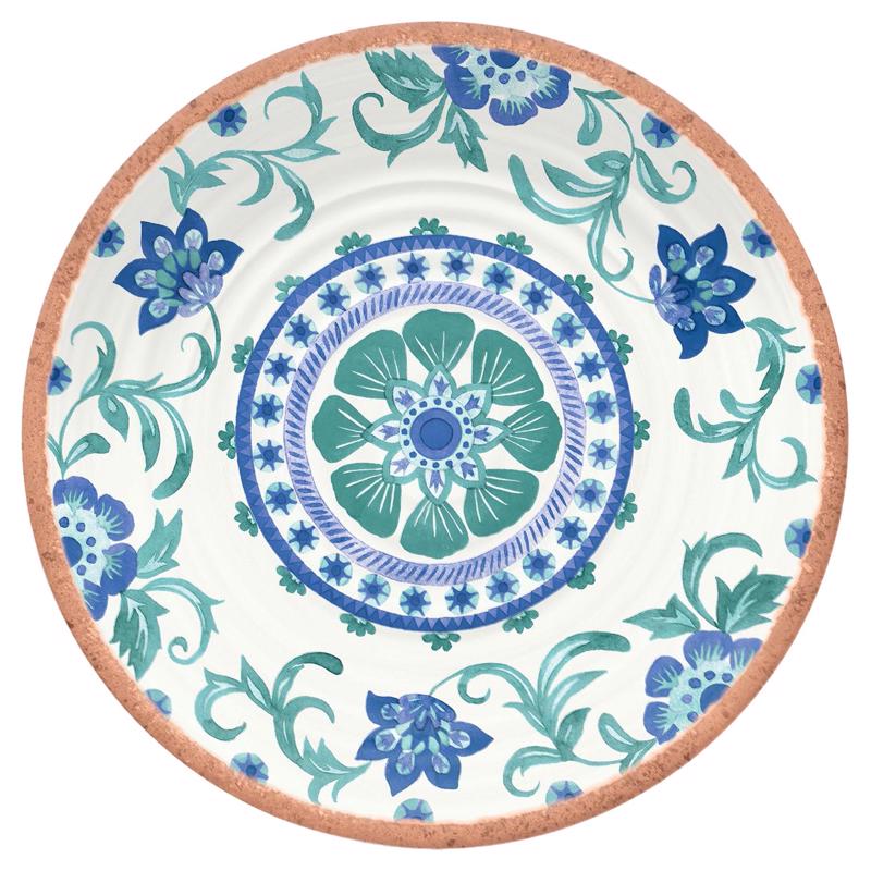 SALAD PLATE ARTISAN MLT