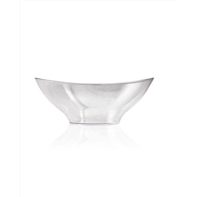 BOWL SCULPTD PLSTC 128OZ