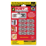 RUBY MONKEY MAGNETS