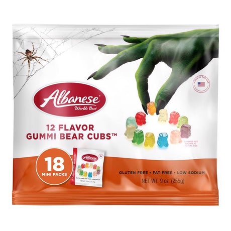 Albanese Halloween Assorted Mini Gummi Bears 9 oz
