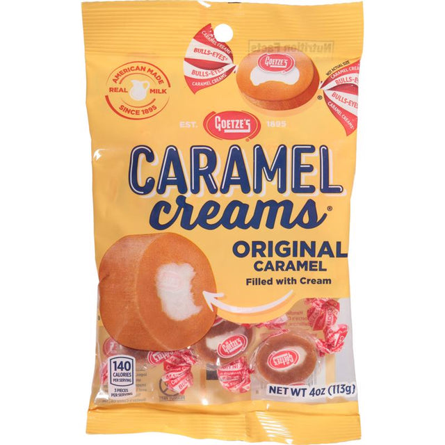 CARAMEL CREAMS ORGNL 4OZ