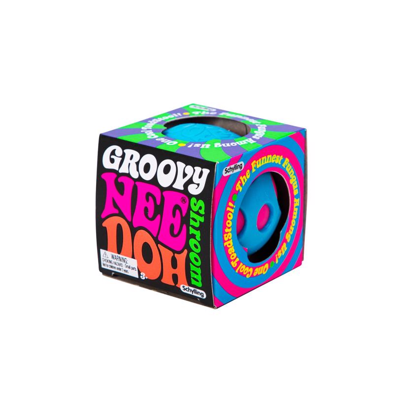Schylling NeeDoh Groovy Shroom Fidget Toy Plastic Assorted