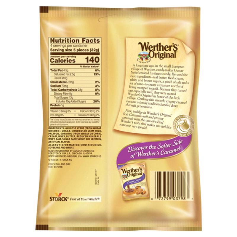 Werther's Original Butter/Fresh Cream Caramels 4.51 oz