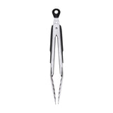 TONGS 9" STAINLESS STEEL