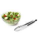OXO Good Grips Silver/Black Stainless Steel Tongs
