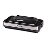 PowerXL Black/Silver Metal Nonstick Surface Indoor Grill 110 sq in