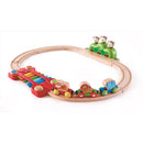 Hape Music/Monkey Train Set Wood Assorted 19 pc