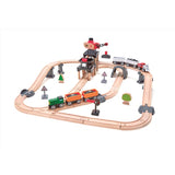 Hape Mining Loader Set Wood Assorted 64 pc