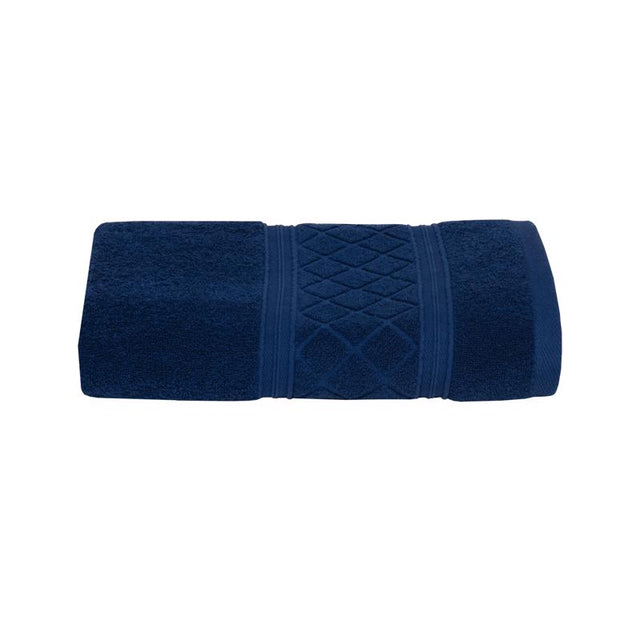 BATH TOWEL NVY 53X27"