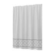 SHOWER CURTAIN WHT 72"