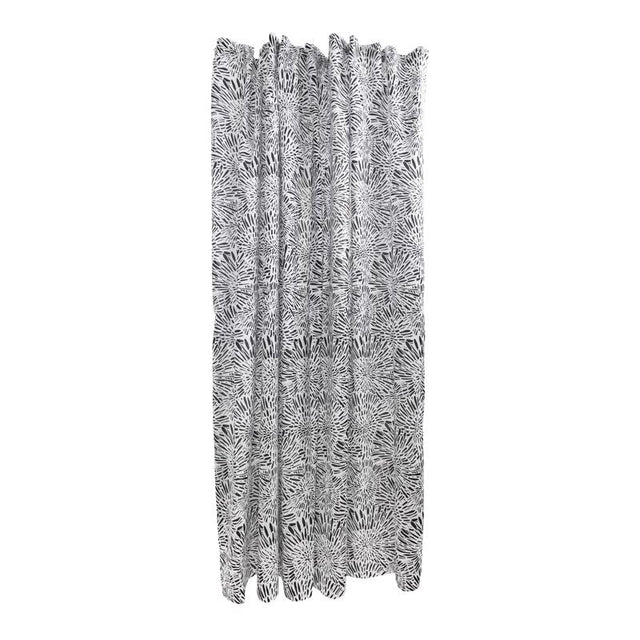 SHOWER CURTAIN BLK 72"