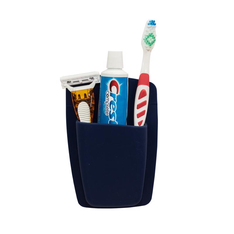 TOOTHBRUSH HLD SILCN NVY