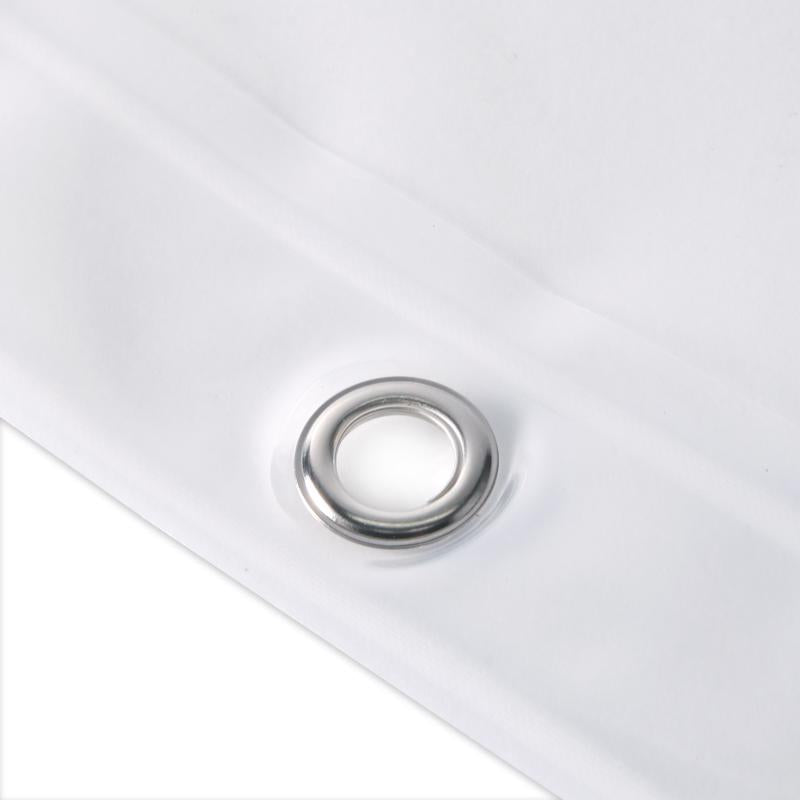 Kenney 72 in. H X 70 in. W Clear Shower Curtain Liner PEVA