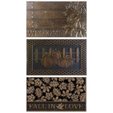 NS DOOR MAT RBR HRVST18"