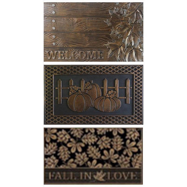 NS DOOR MAT RBR HRVST18"