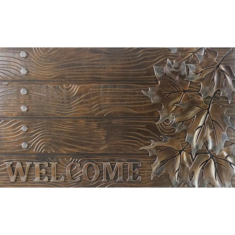 Rockport Premium 30 in. W X 18 in. L Assorted Harvest Rubber Door Mat