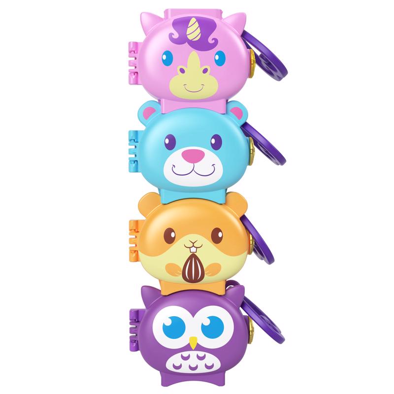 Mattel Polly Pocket Mini World of Pets Plastic Multicolored