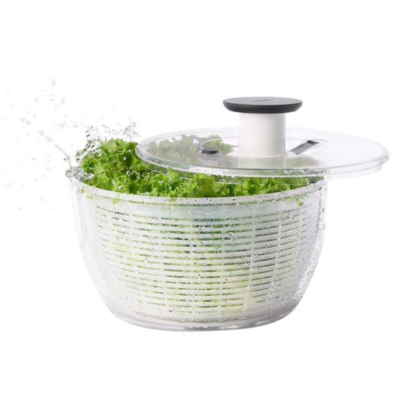OXO Good Grips White/Clear Plastic Salad Spinner