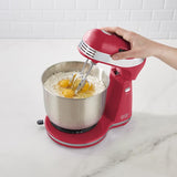 Rise by Dash Red 3 qt. cap. 6 speed Stand Mixer