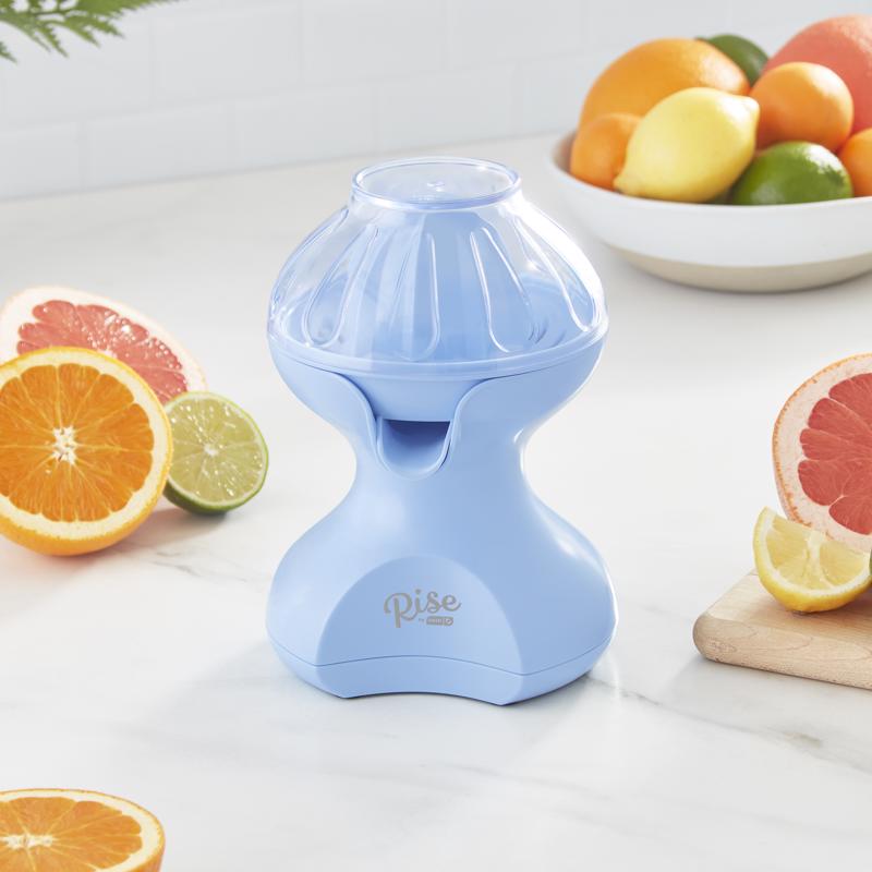 Rise by Dash Blue Plastic 10 oz Citrus Juicer
