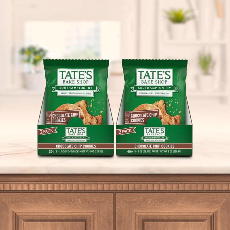 Tates Chocolate Chip Cookies 1 oz Bagged