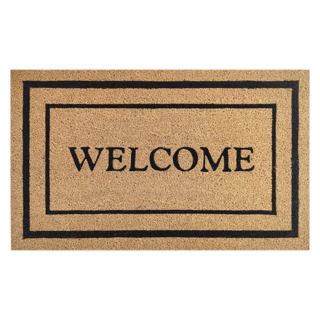 DOOR MAT COIR WELCME