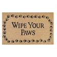 DOOR MAT COIR WP YR PAWS