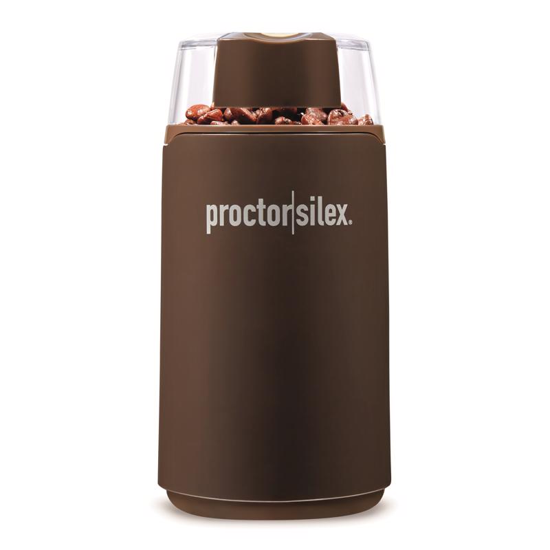 Proctor Silex Fresh Grind Brown Plastic/Steel 1 cups Coffee Grinder