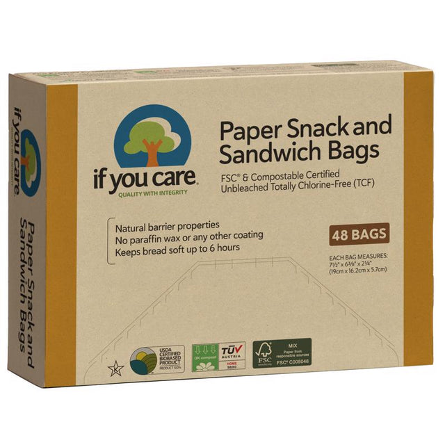 SNK&SNWDCH BAG 7.5" 48PK