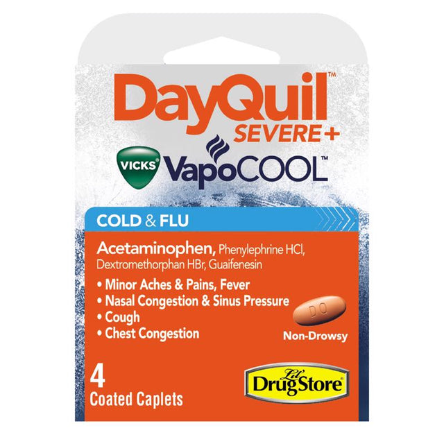 COLD&FLU RELIEF ORG 4PC