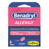 BENADRYL ALLERGY 6CT