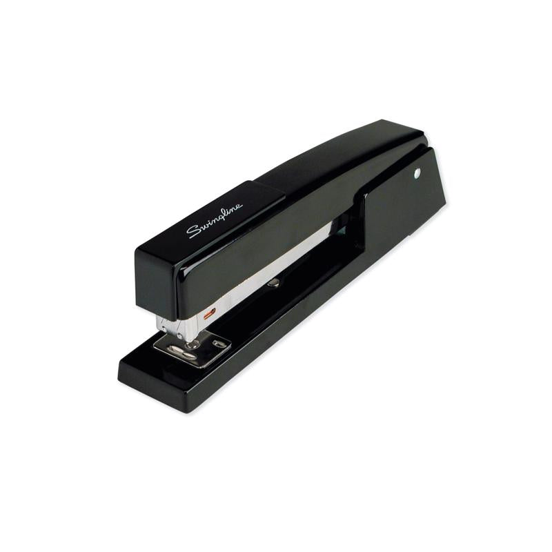 DESK STAPLER BLK 1/4"