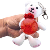 Shawshank LEDz Teddyroos Valentines Keychain Assorted 12 pc