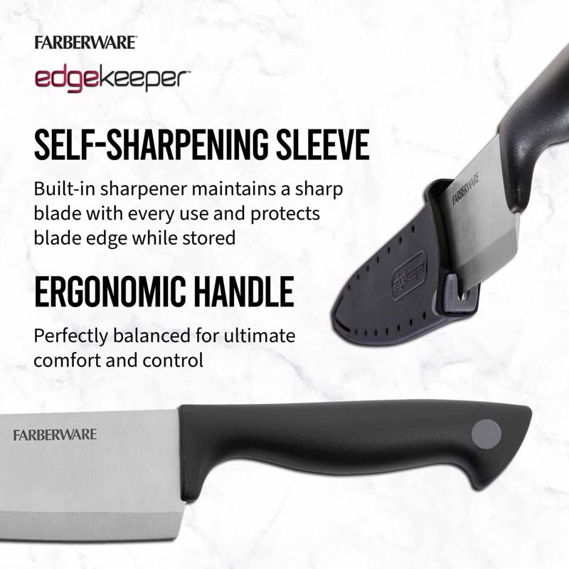 Farberware Edgekeeper 8 in. L Stainless Steel Chef's Knife 1 pc