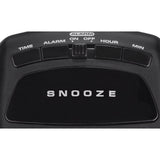 Westclox Black Alarm Clock Digital Plug-In