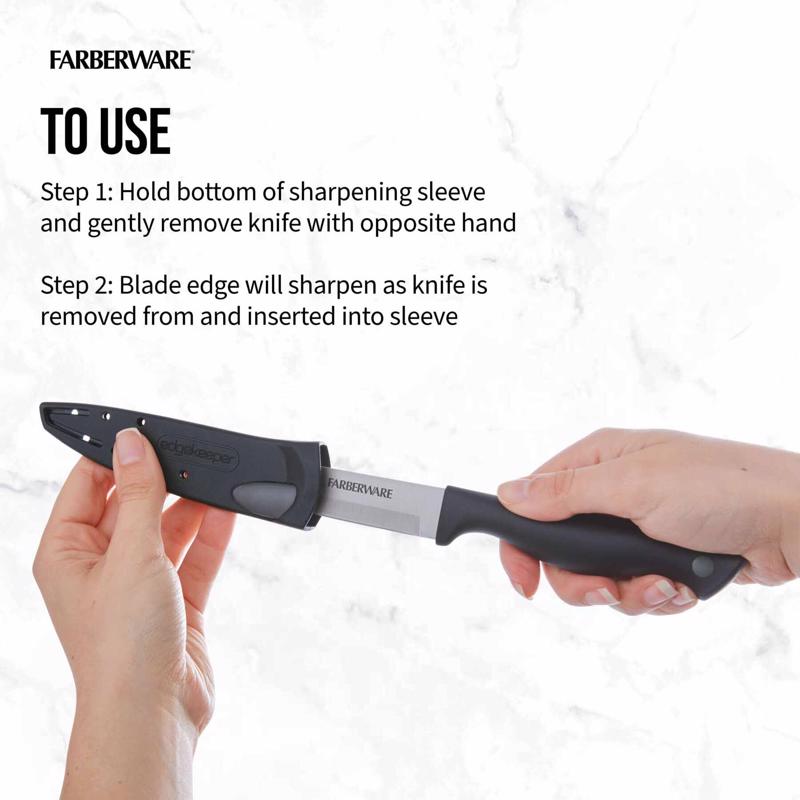 Lifetime Brands Farberware 4.5 in. L Stainless Steel Utility Knife 2 pc