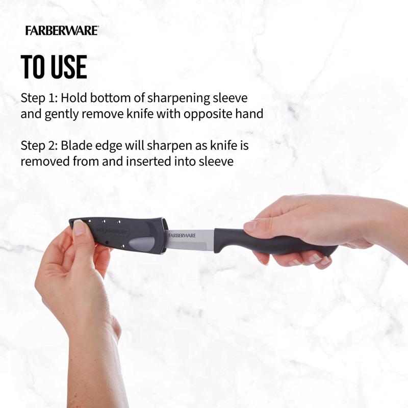 Lifetime Brands Farberware 3.5 in. L Stainless Steel Paring Knife 2 pc