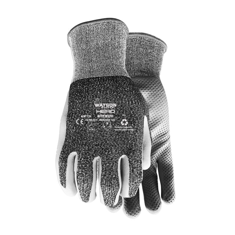 GLOVES HERO MEN'S BLK L