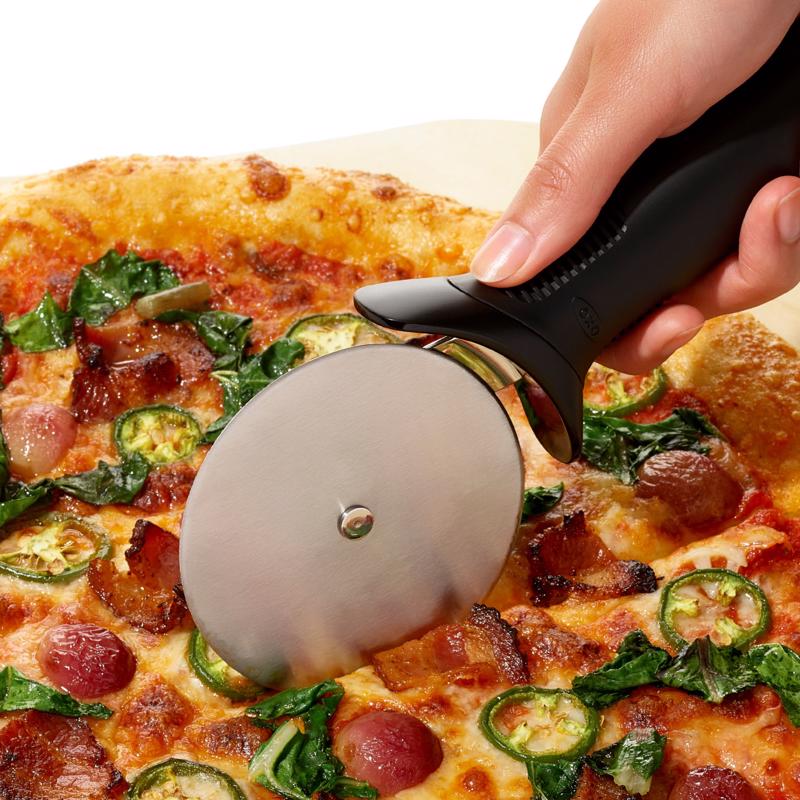 OXO Good Grips Black/Silver Stainless Steel Pizza Wheel