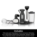Ninja Foodie Black Stainless Steel Blender 3 cups 5 speed