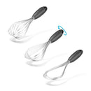 Dreamfarm Black Polypropylene/Stainless Steel Flisk Whisk