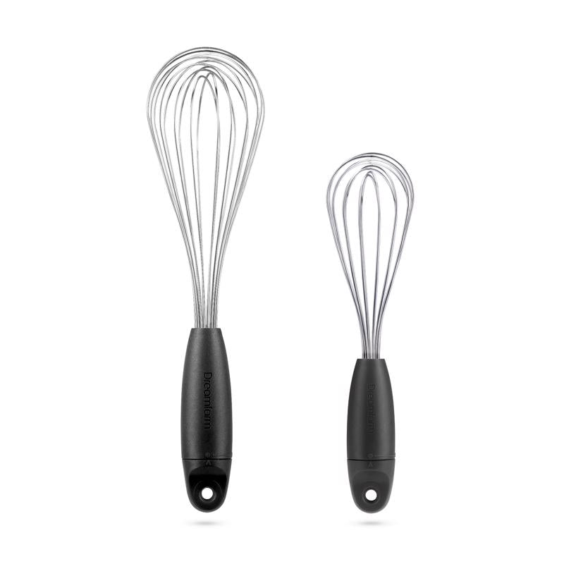 Dreamfarm Black/Silver Polypropylene/Stainless Steel Mini Flisk