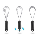 Dreamfarm Black/Silver Polypropylene/Stainless Steel Mini Flisk