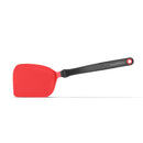 Dreamfarm Mini Chopula Non-Stick-Safe Super-Flexible Sit-Up Spatula with Strong Flat Edge to Separate Food - 9" Red