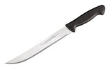 KNIFE SLICR BLK STMPD 8"