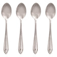 TEASPOON SET SS SLVR 4PC